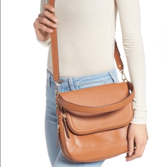 *SOLD*Nordstrom Bella Leather Crossbody Bag - Picture 14 of 14